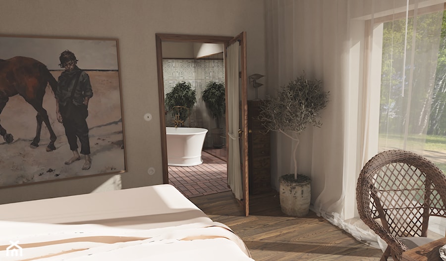 Sypialnia - zdjęcie od JENO Pracownia Projektowania Naturalnego