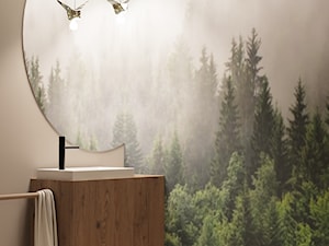 Dom w kolorach ziemi - Łazienka, styl minimalistyczny - zdjęcie od JENO Pracownia Projektowania Naturalnego