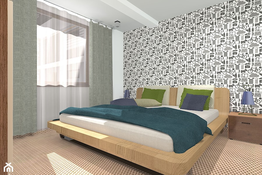 Mieszkanie M3 - Bytom - Salon, styl minimalistyczny - zdjęcie od ABCentrum-DOM/ABC Pracownia Projektowa Bożena Nosiła