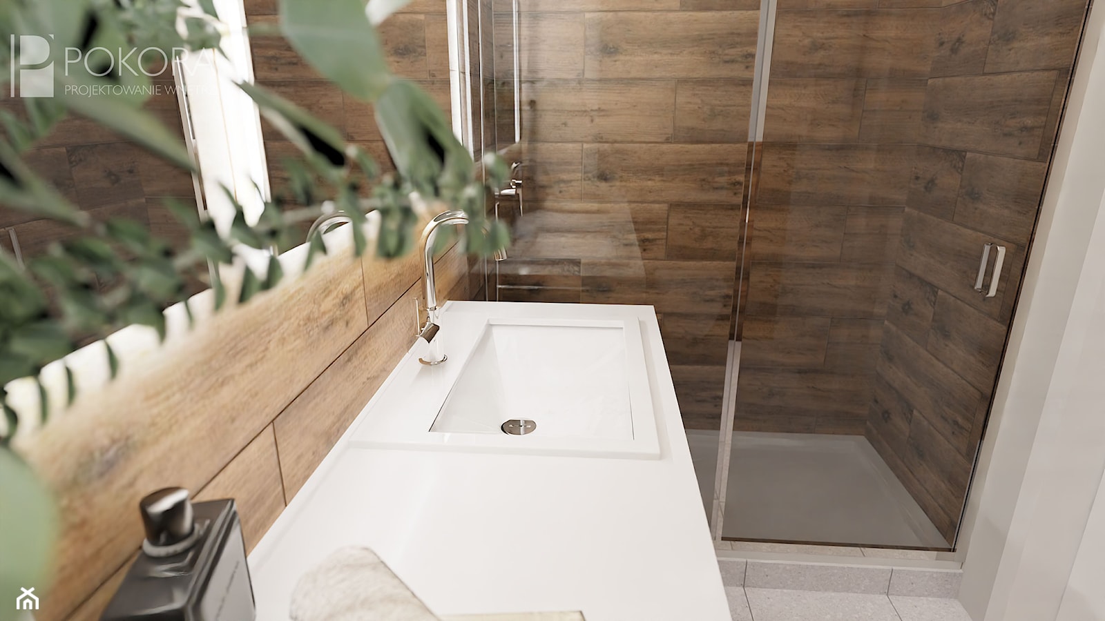 Mała łazienka - zdjęcie od POKORA - Projektowanie wnętrz - Homebook