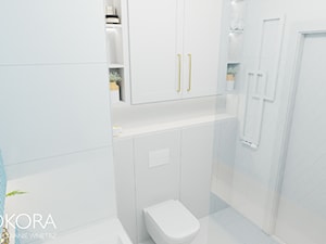 Błękitna łazienka - zdjęcie od POKORA - Projektowanie wnętrz
