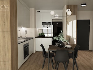 Przytulne mieszkanie w Warszawie - Kuchnia, styl nowoczesny - zdjęcie od POKORA - Projektowanie wnętrz