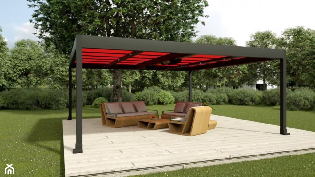 Pergola tarasowa Top Markant - zdjęcie od Grako Home Design - Homebook