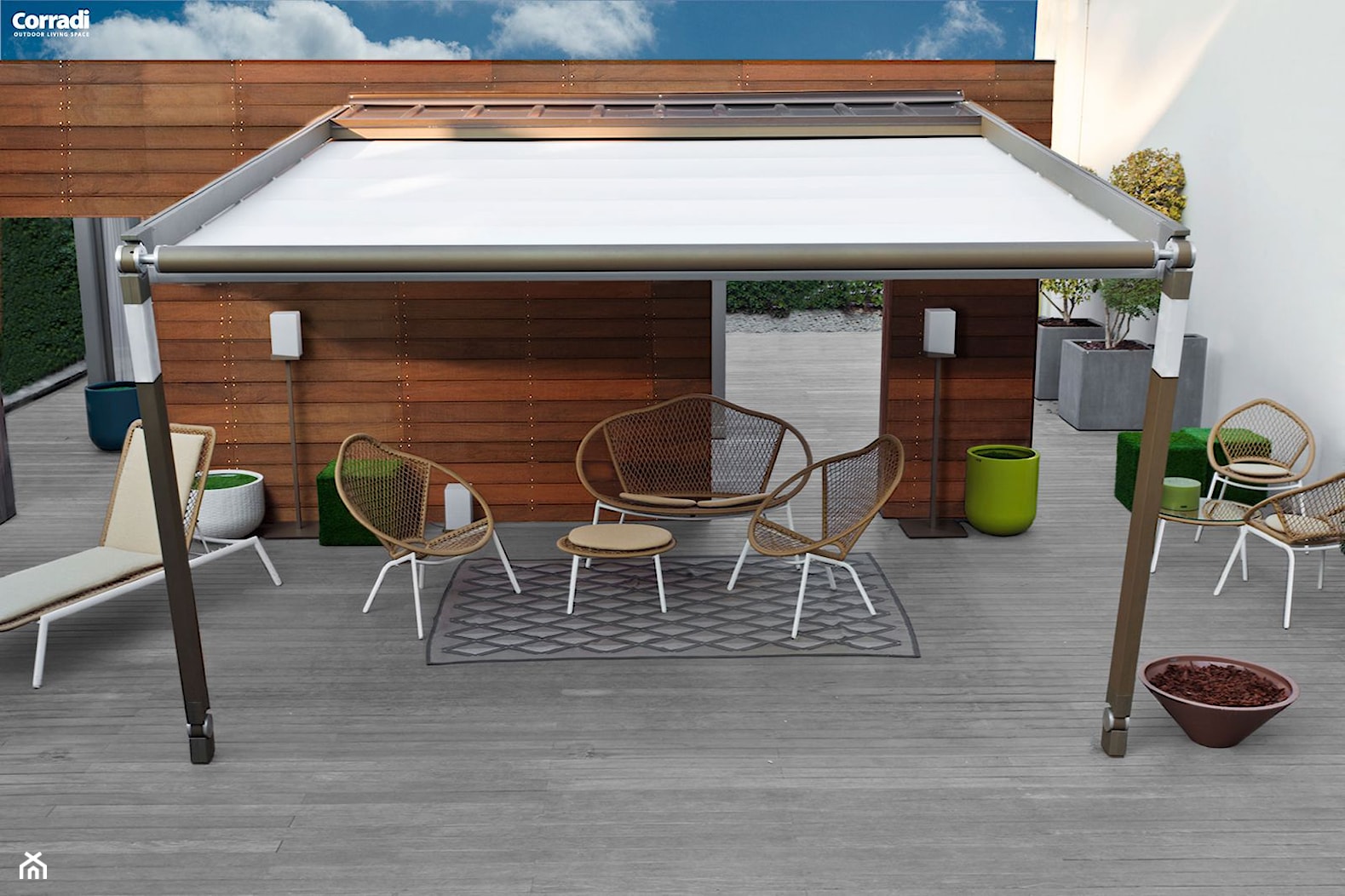 Aperto Pergola Corradi Pergotenda® Move - zdjęcie od Aperto Create Outdoor Memories - Homebook