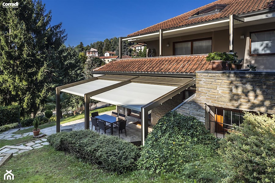 Aperto - Pergola Corradi Pergotenda® Millenium® Celeb - Taras - zdjęcie od Aperto Create Outdoor Memories