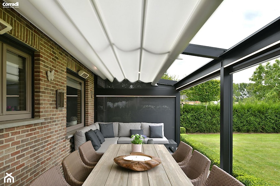 Aperto - Pergola Corradi Pergotenda® Millenium® Celeb - Taras - zdjęcie od Aperto Create Outdoor Memories