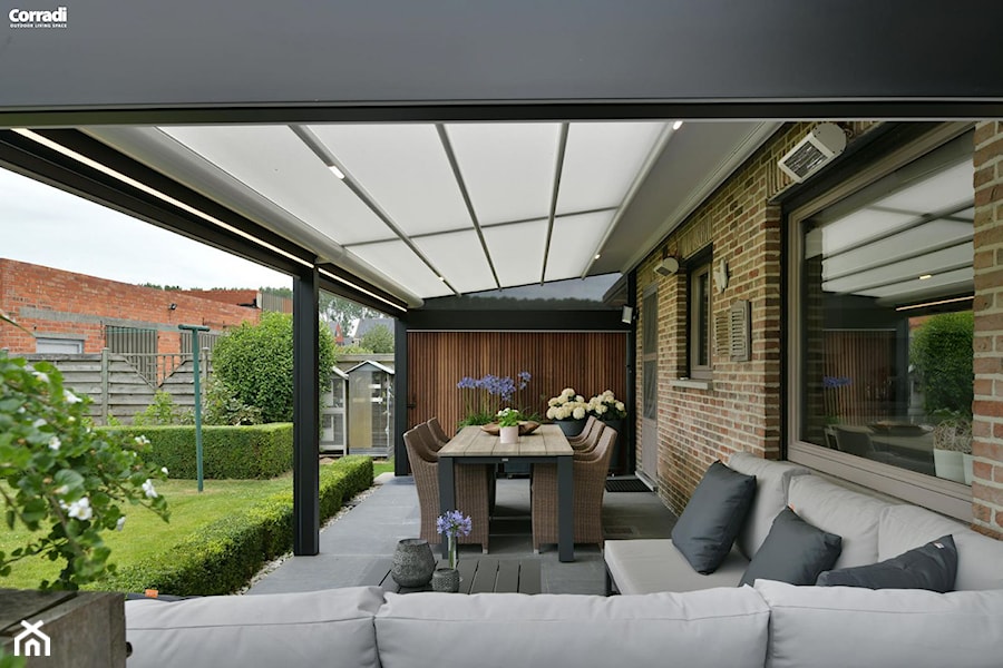 Aperto - Pergola Corradi Pergotenda® Millenium® Celeb - Taras - zdjęcie od Aperto Create Outdoor Memories