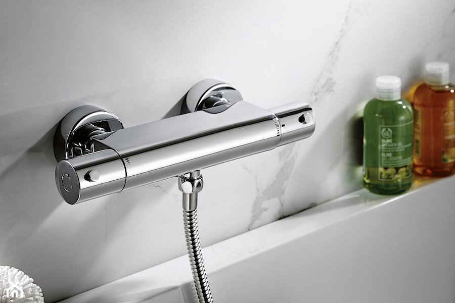Wyjątkowe baterie łazienkowe - Łazienka, styl nowoczesny - zdjęcie od Bravat_Polska