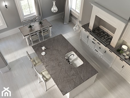 Aranżacje wnętrz - Kuchnia: Dekton Kira - kuchnia klasyczna - Dekton by Cosentino. Przeglądaj, dodawaj i zapisuj najlepsze zdjęcia, pomysły i inspiracje designerskie. W bazie mamy już prawie milion fotografii!