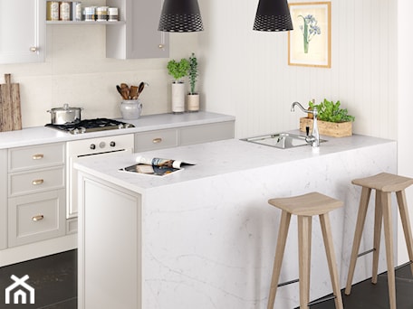 Aranżacje wnętrz - Kuchnia: Silestone Eternal Statuario - Silestone by Cosentino. Przeglądaj, dodawaj i zapisuj najlepsze zdjęcia, pomysły i inspiracje designerskie. W bazie mamy już prawie milion fotografii!