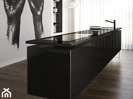 Aranżacje wnętrz - Kuchnia: Silestone - Iconic Black #kuchnia #czarny #blat #wyspa - Silestone by Cosentino. Przeglądaj, dodawaj i zapisuj najlepsze zdjęcia, pomysły i inspiracje designerskie. W bazie mamy już prawie milion fotografii!