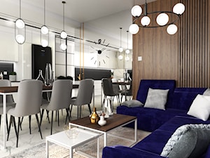 Nowoczesne mieszkanie - Salon, styl nowoczesny - zdjęcie od INTERIORstudio