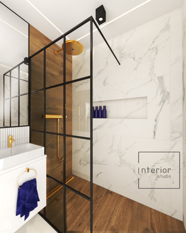 Nowoczesna łazienka - Łazienka, styl nowoczesny - zdjęcie od INTERIORstudio