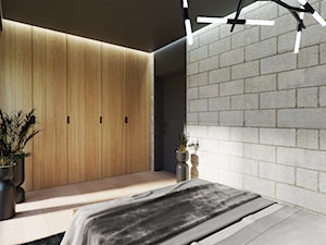 Minimalizm w każdym calu - Sypialnia, styl minimalistyczny - zdjęcie od INTERIORstudio