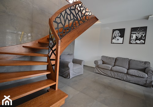 Nowoczesne schody policzkowe - zdjęcie od Schodo-System