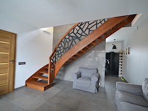 Nowoczesne schody policzkowe - zdjęcie od Schodo-System