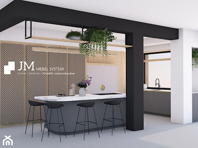 JM Mebel System ⋅  WNĘTRZE DOMU⋅ PROJEKT :  KUCHNIA