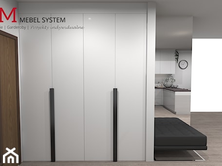 Aranżacje wnętrz - Hol / Przedpokój: JM Mebel System ⋅ PROJEKT KUCHNI W STYLU MINIMALISM - JM MEBEL System. Przeglądaj, dodawaj i zapisuj najlepsze zdjęcia, pomysły i inspiracje designerskie. W bazie mamy już prawie milion fotografii!