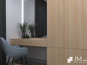 JM Mebel System ⋅ NOWOCZESNE WNĘTRZE MIESZKANIA⋅ PROJEKT SYPIALNIA - zdjęcie od JM MEBEL System