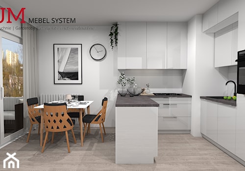 JM Mebel System ⋅ PROJEKT KUCHNI W STYLU MINIMALISM - zdjęcie od JM MEBEL System