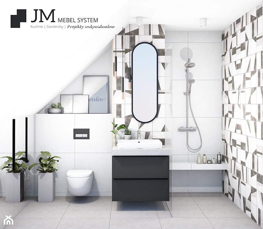 JM Mebel System ⋅ WNĘTRZE DOMU ⋅ ŁAZIENKA - zdjęcie od JM MEBEL System