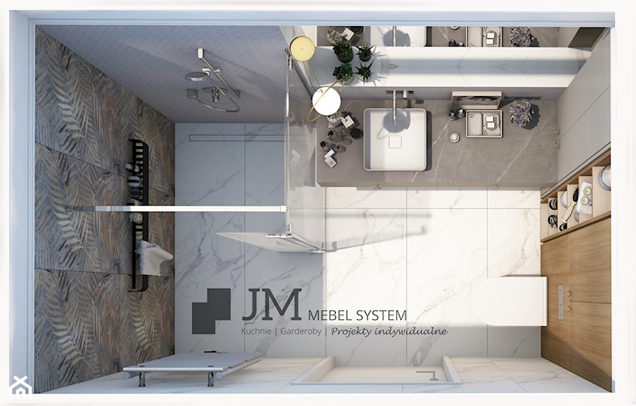 JM Mebel System ⋅ WNĘTRZE ⋅ ŁAZIENKA - zdjęcie od JM MEBEL System