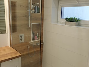 Biała łazienka - Łazienka, styl minimalistyczny - zdjęcie od Monika Kierzek