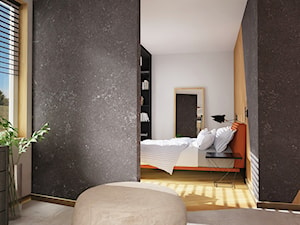 Sypialnia minimalistyczna - zdjęcie od Natalia Krzywosądzka pracownia projektowa