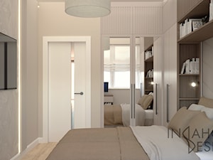 Projekt mieszkania - Warszawa - Sypialnia, styl nowoczesny - zdjęcie od InDaHome Design
