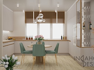 Projekt mieszkania - Warszawa - Kuchnia, styl nowoczesny - zdjęcie od InDaHome Design
