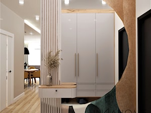 Projekt mieszkania - Warszawa - Hol / przedpokój, styl nowoczesny - zdjęcie od InDaHome Design
