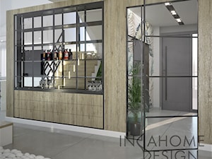 Projekt domu - pod Warszawa - Hol / przedpokój, styl nowoczesny - zdjęcie od InDaHome Design