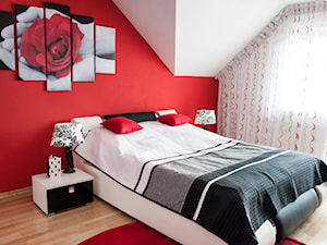 Sypialnia 1 - Sypialnia, styl nowoczesny - zdjęcie od Root Design Paweł Korzeniewski