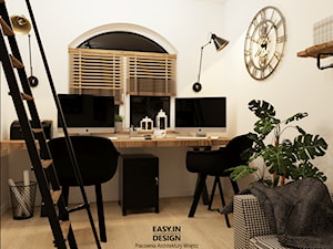 Farm House - Biuro, styl rustykalny - zdjęcie od EASY IN DESIGN