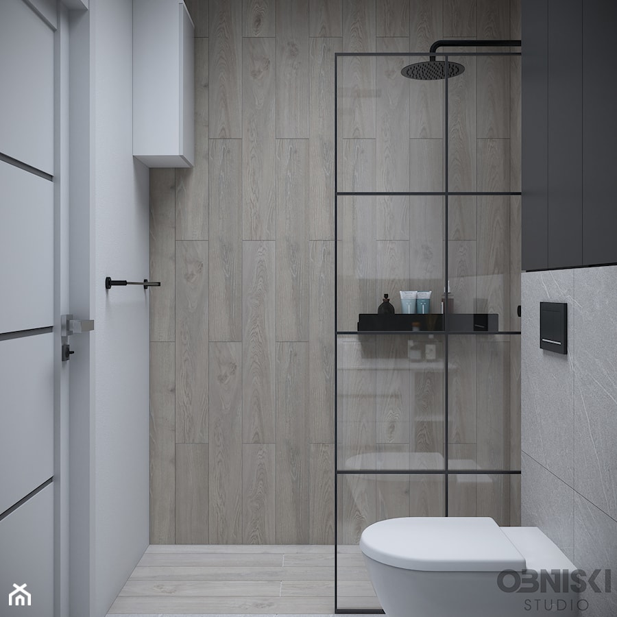 Łazienka - zdjęcie od OBNISKI Studio - Projektowanie wnętrz & wizualizacja 3D