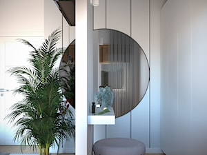 Apartament | Horodiany | 2021 - Garderoba, styl nowoczesny - zdjęcie od OBNISKI Studio - Projektowanie wnętrz & wizualizacja 3D