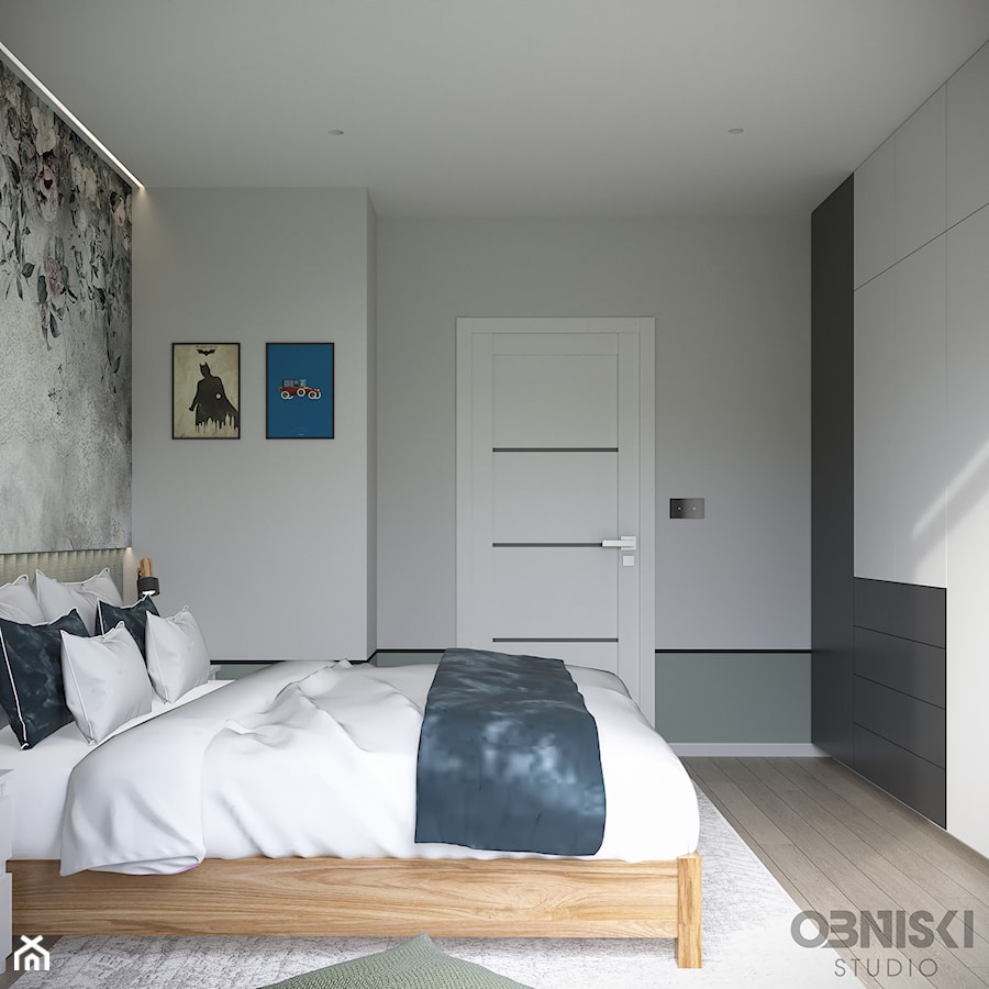 Sypialnia - zdjęcie od OBNISKI Studio - Projektowanie wnętrz & wizualizacja 3D