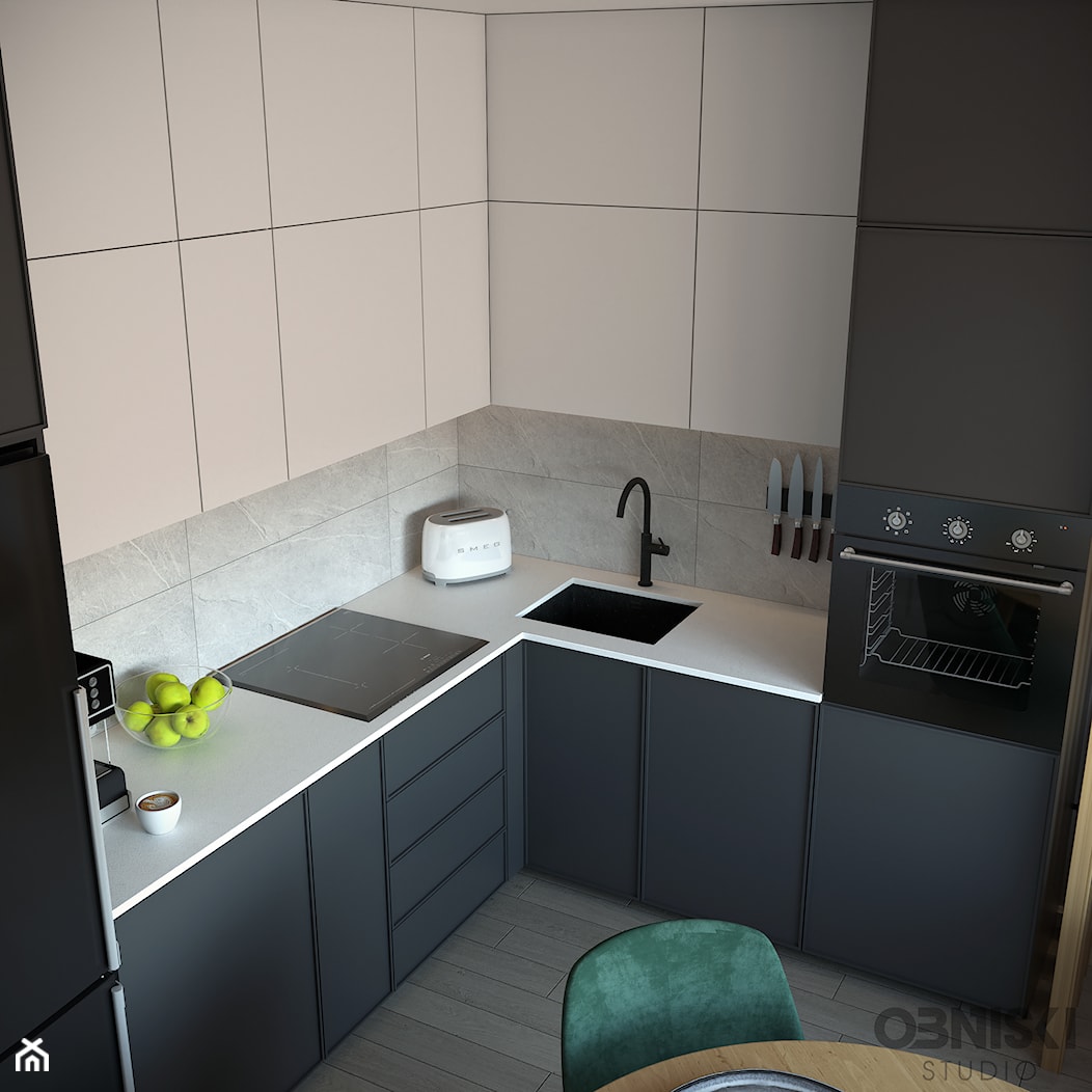 Kuchnia - zdjęcie od OBNISKI Studio - Projektowanie wnętrz & wizualizacja 3D - Homebook