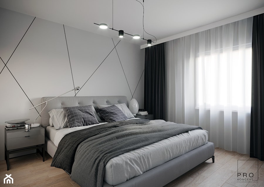 Sypialnia, styl minimalistyczny - zdjęcie od ProKoncept Wnętrza
