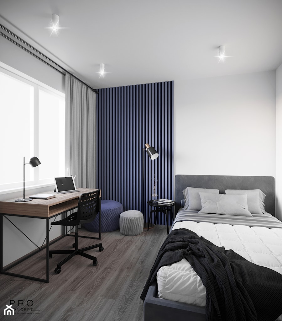 Sypialnia, styl nowoczesny - zdjęcie od ProKoncept Wnętrza