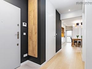 Mieszkanie dla dwojga - Hol / przedpokój, styl nowoczesny - zdjęcie od Studio Archemia