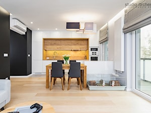 Mieszkanie dla dwojga - Salon, styl nowoczesny - zdjęcie od Studio Archemia