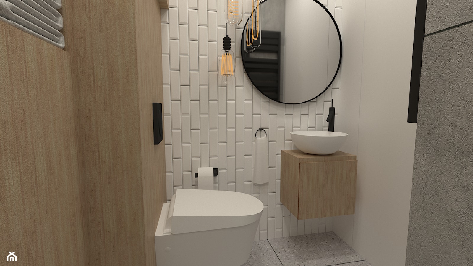 Mała łazienka - zdjęcie od Forma Wnętrza - Homebook