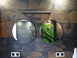 Projekt łazienki z użyciem kamienia naturalego - Łazienka, styl nowoczesny - zdjęcie od Dekore - kamień naturalny