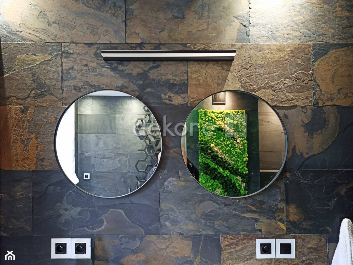 Projekt łazienki z użyciem kamienia naturalego - Łazienka, styl nowoczesny - zdjęcie od Dekore - kamień naturalny - Homebook