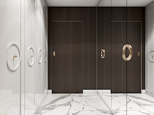 Dom 300 m2 - Garderoba, styl nowoczesny - zdjęcie od MC DESIGN Studio Projektowania Wnętrz