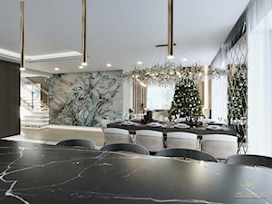 Dom 300 m2 - Jadalnia, styl nowoczesny - zdjęcie od MC DESIGN Studio Projektowania Wnętrz