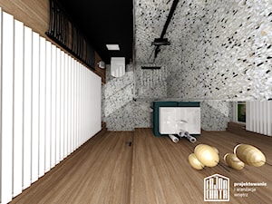 Łazienka w bloku - Łazienka, styl minimalistyczny - zdjęcie od Fajna Chata - Projektowanie i aranżacja wnętrz