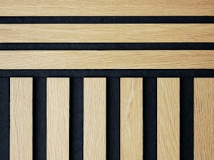 Panel ryflowany z laminatem drewnopodobnym - zdjęcie od DECOPANEL - panele ażurowe i ryflowane