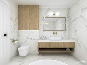 Łazienka w marmurze - zdjęcie od Kate Design